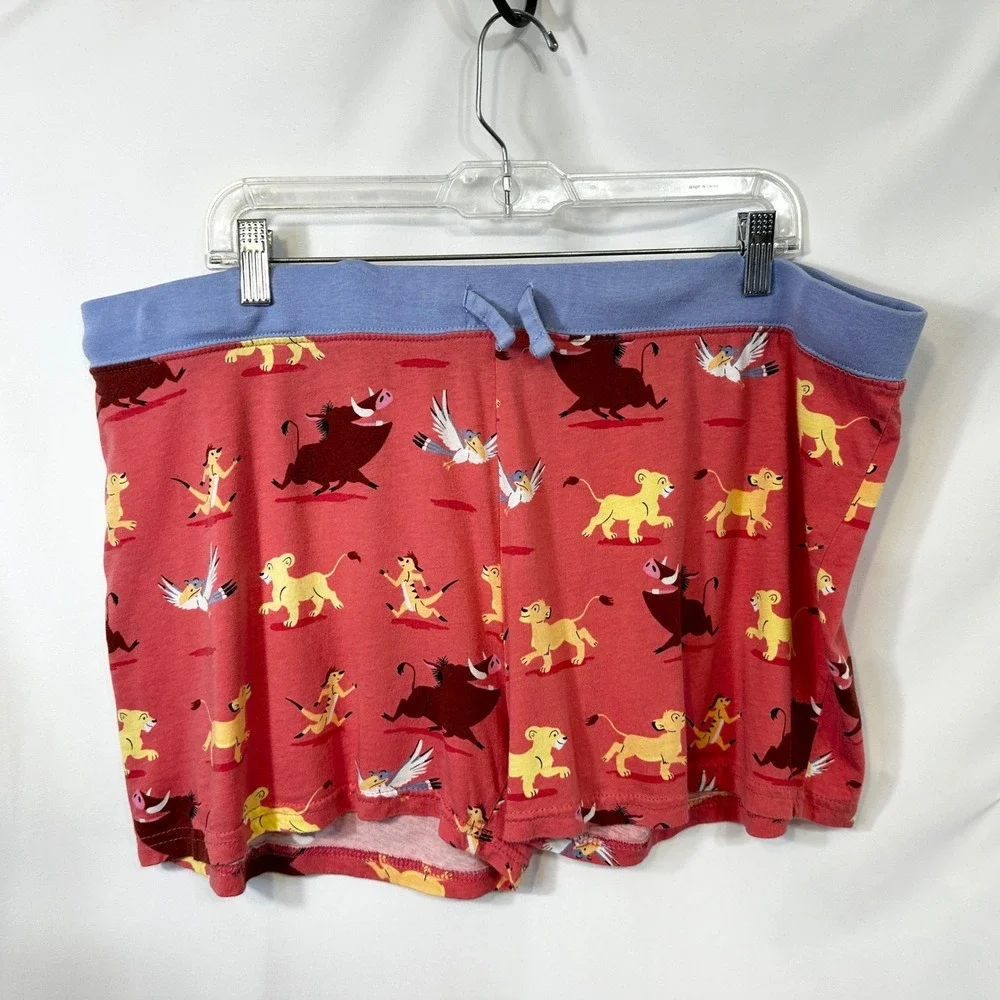 Nite Nite Disney Plus Size 1X Pajama Set Off to Sleep We Go Lion King 1783 - Picture 10 of 16
